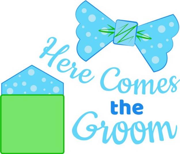 Picture of Here Comes The Grrom SVG File