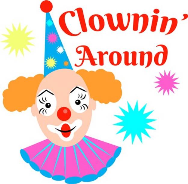 Picture of Clownin Around SVG File