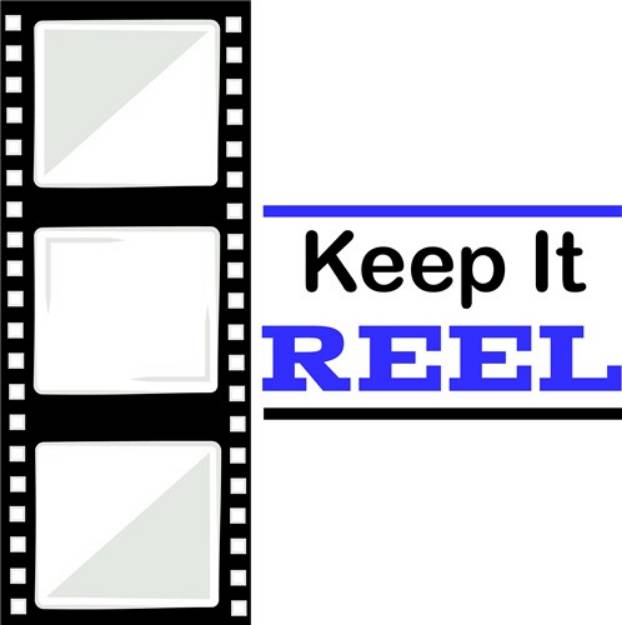 Picture of Film Strip Keep It Reel SVG File