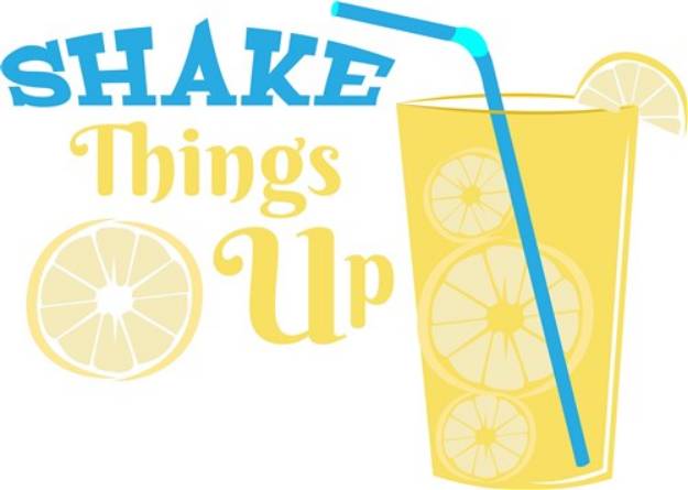 Picture of Lemonade Shake Things Up SVG File