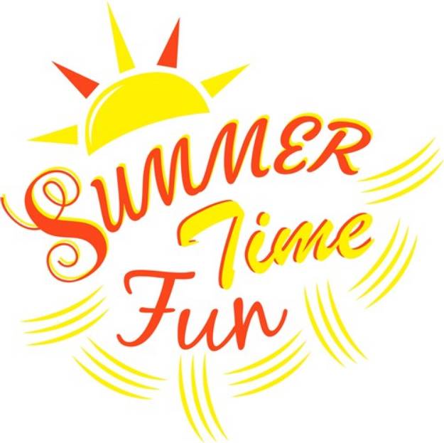 Picture of Summer Time Fun SVG File
