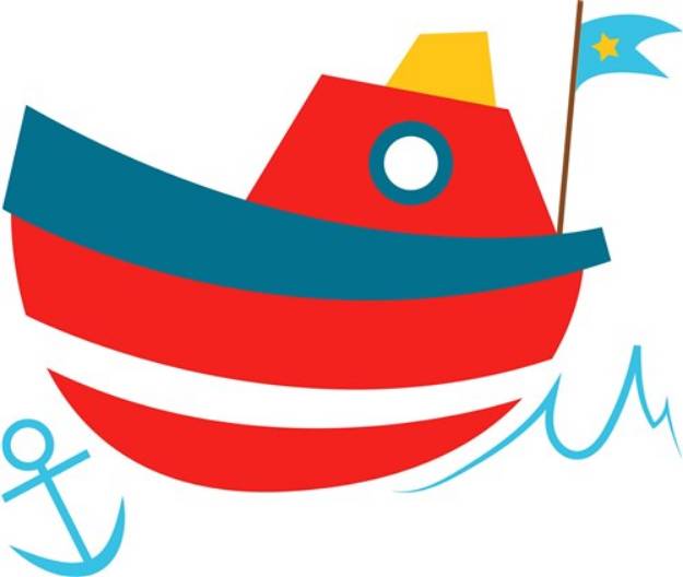 Picture of Boat SVG File