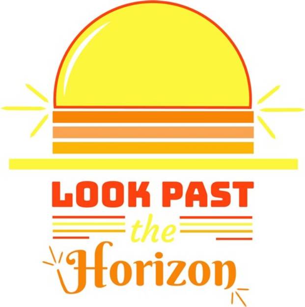 Picture of Look Past The Horizon SVG File