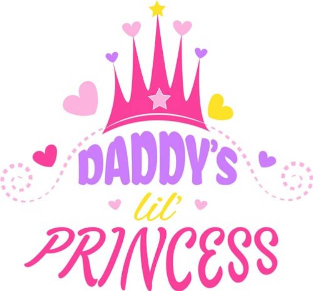 Picture of Daddy s Lil Princess SVG File