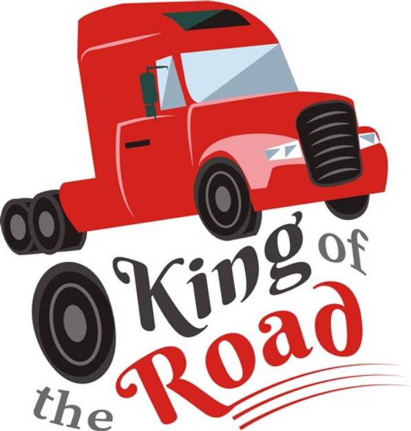 Picture of King Of The Road SVG File