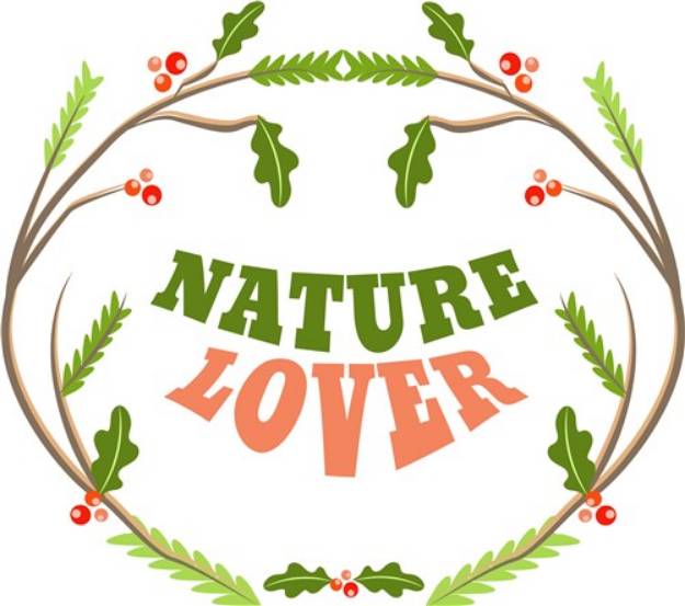 Picture of Woodlands Wreath Nature Lover SVG File