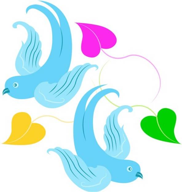 Picture of Birds SVG File