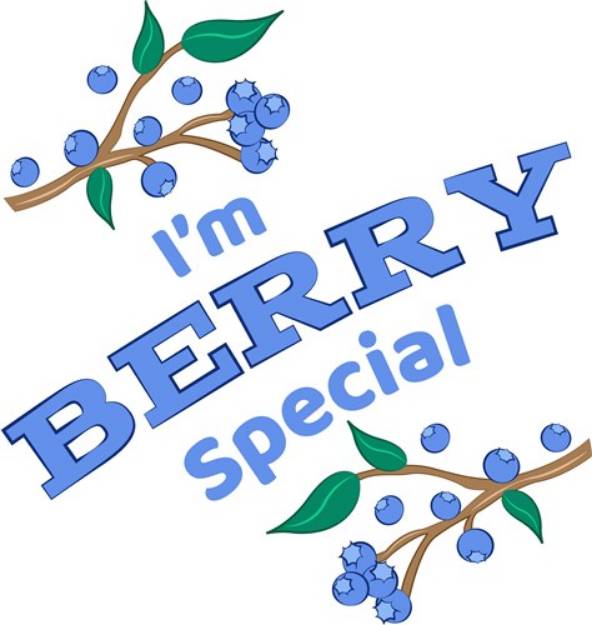 Picture of I m Berry Special SVG File