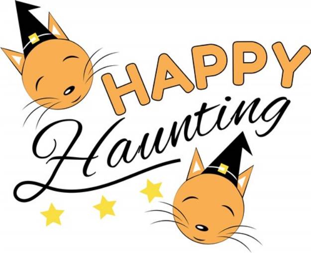 Picture of Happy Haunting SVG File