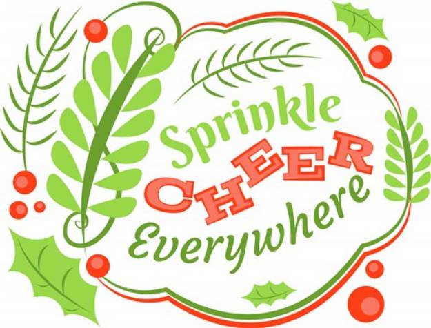 Picture of Sprinkle Cheer Everywhere SVG File
