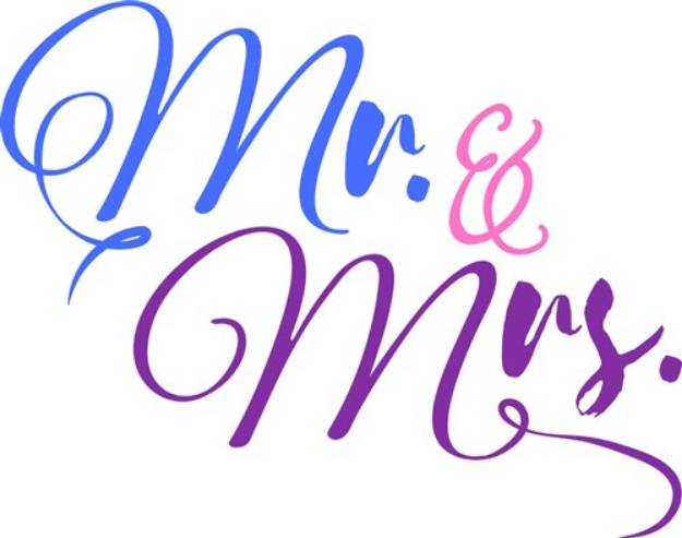 Picture of Mr. & Mrs. SVG File
