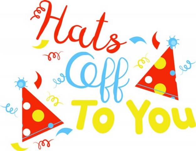 Picture of Hats Off To You SVG File