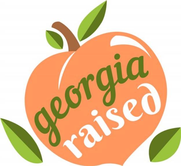 Picture of Georgia Raised SVG File