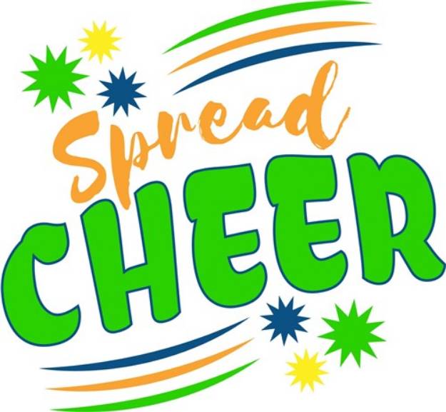 Picture of Spread Cheer SVG File
