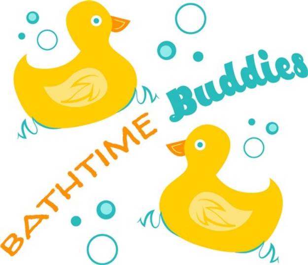 Picture of Bathtime Buddies SVG File