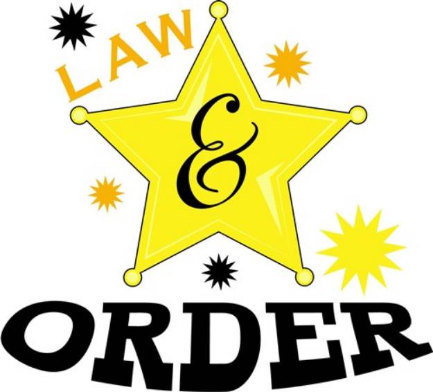 Picture of Law And Order SVG File