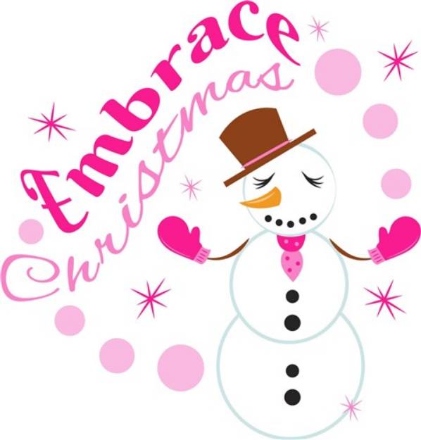 Picture of Embrace Christmas SVG File