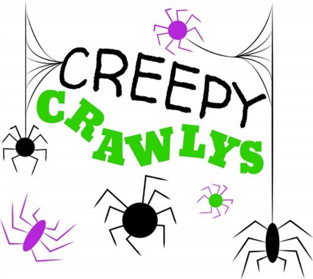 Picture of Creepy Crawlys SVG File