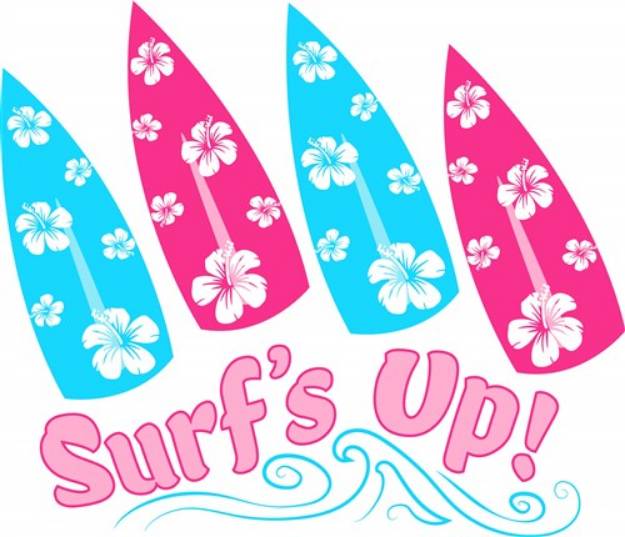 Picture of Surfs Up SVG File