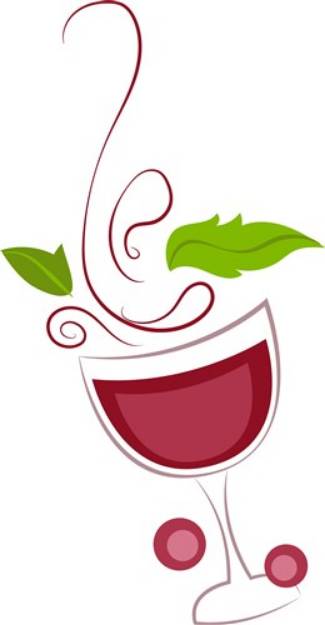 Picture of Artistic Wine SVG File