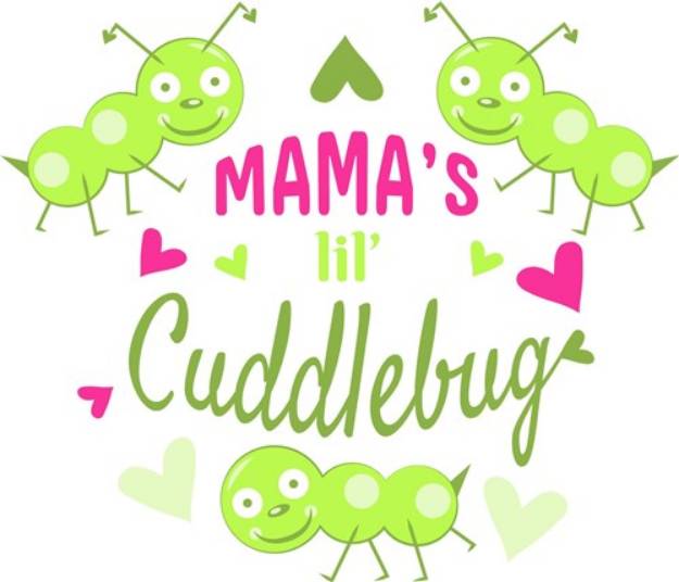 Picture of Mams Lil Cuddlebug SVG File