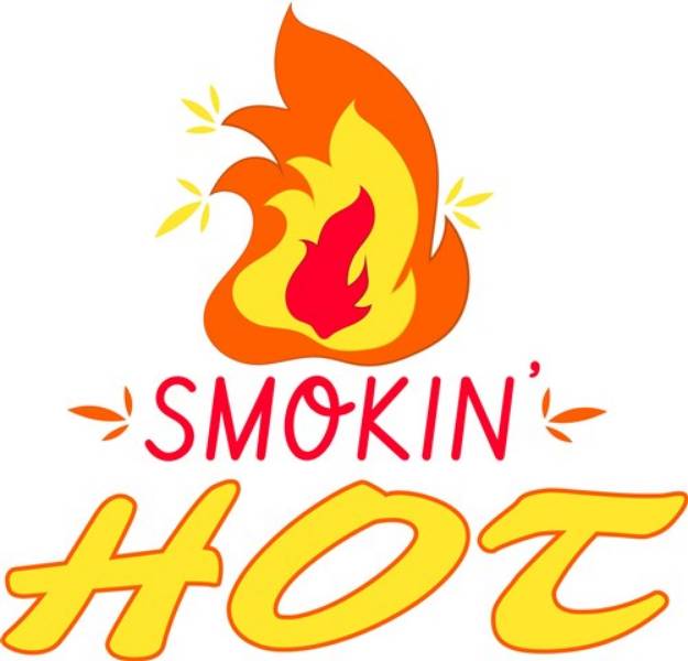 Picture of Smokin Hot SVG File