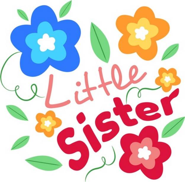 Picture of Little Sister SVG File