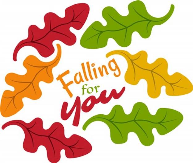 Picture of Falling For You SVG File