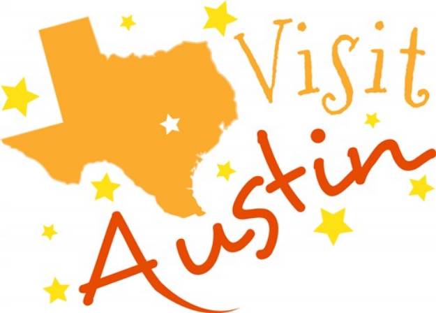 Picture of Texas Visit Austin SVG File