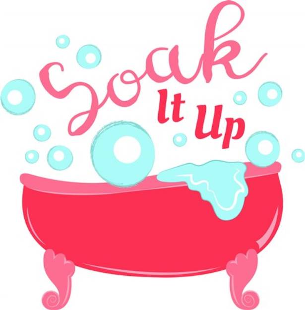 Picture of Soak It Up SVG File