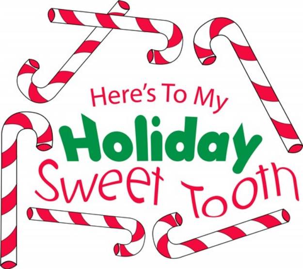Picture of Holiday Sweet Tooth SVG File