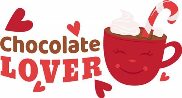 Picture of Hot Cocoa Chocolate Lover SVG File