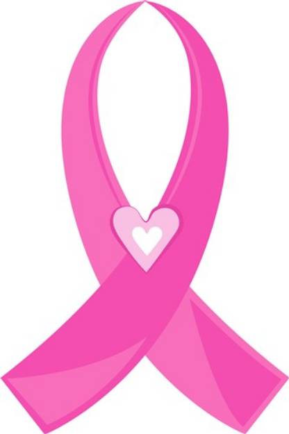 Picture of Pink Ribbon  SVG File