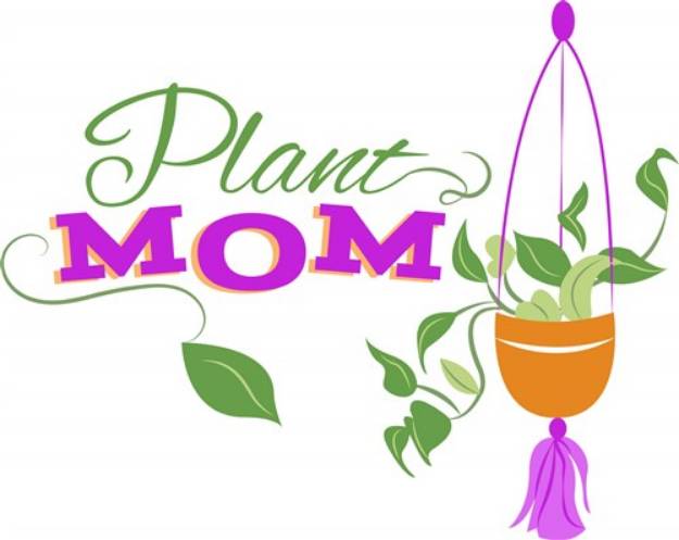 Picture of Plant Mom SVG File