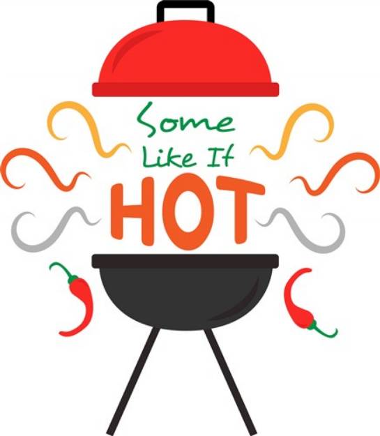 Picture of BBQ Some Like It Hot SVG File