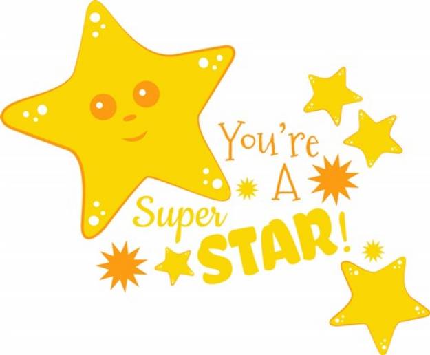 Picture of You re A Superstar SVG File