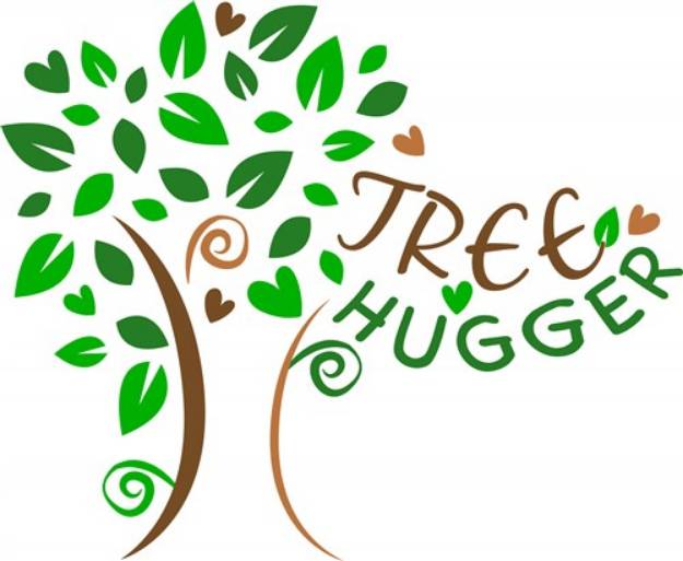 Picture of Tree Hugger SVG File