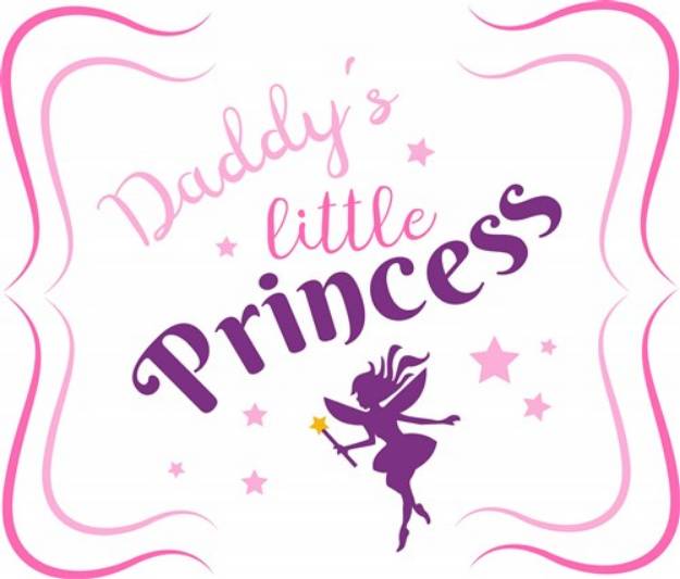 Picture of Daddy s Little Princess SVG File