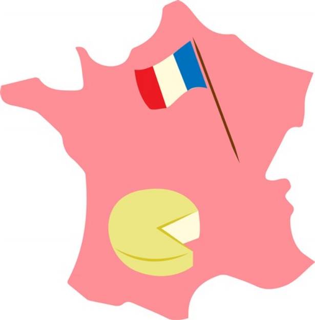 Picture of France Base SVG File