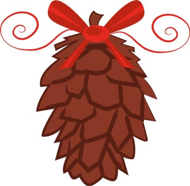 Picture of Pine Cone Base SVG File