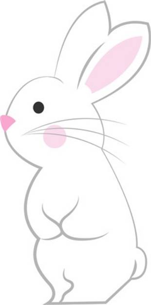 Picture of Bunny Base SVG File