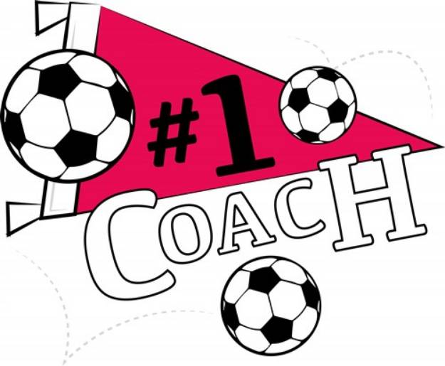 Picture of Soccer 1 Coach SVG File