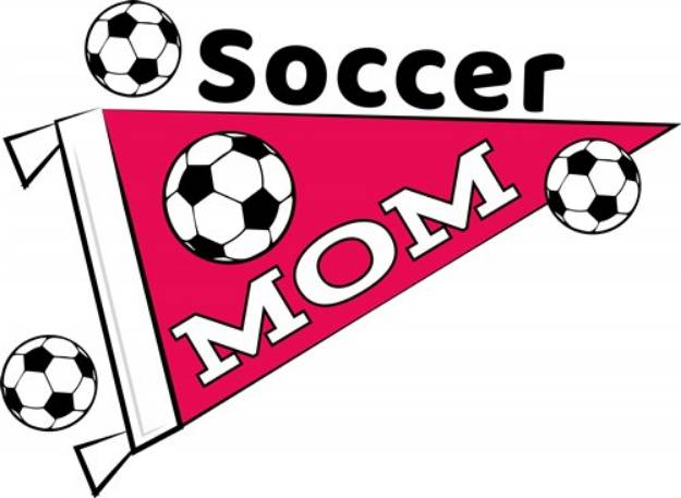 Picture of Soccer Mom SVG File