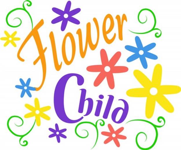 Picture of Flower Child SVG File