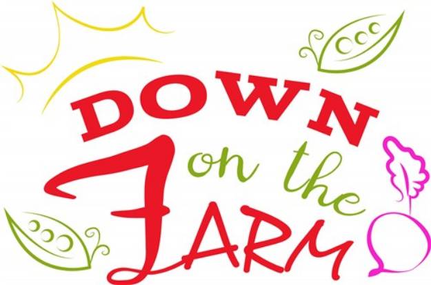 Picture of Down On The Farm SVG File