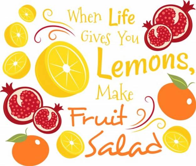 Picture of Make Fruit Salad SVG File