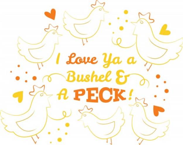 Picture of Bushel And A Peck SVG File