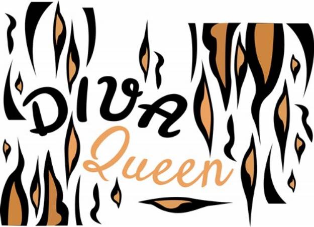 Picture of Diva Queen SVG File