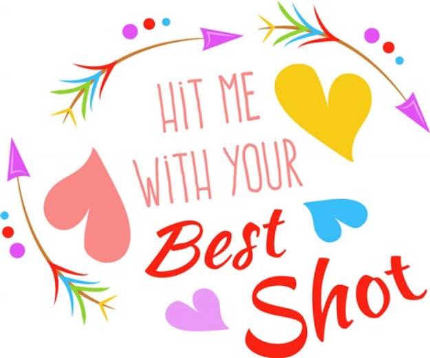 Picture of Your Best Shot SVG File
