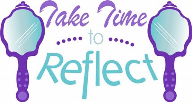 Picture of Time To Reflect SVG File